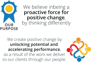 BSG's purpose is to be a proactive force for positive change. We create this positive change by unlocking potential and accelerating the performance of our clients, as a result of the work we deliver through our people